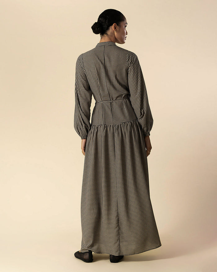 Houndstooth Maxi