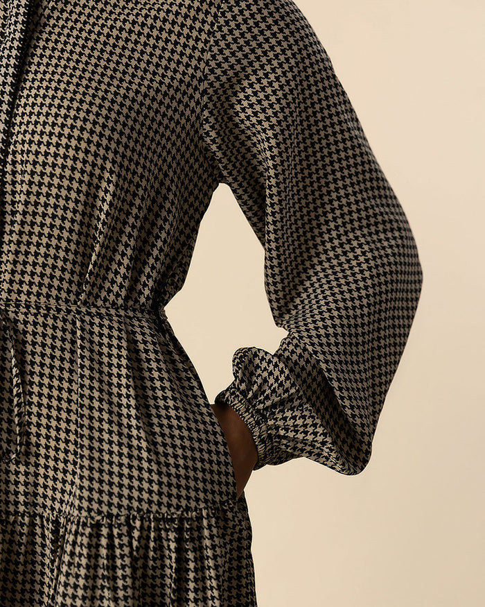 Houndstooth Maxi