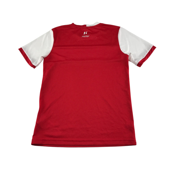 Huari 12-13 years red white sports top