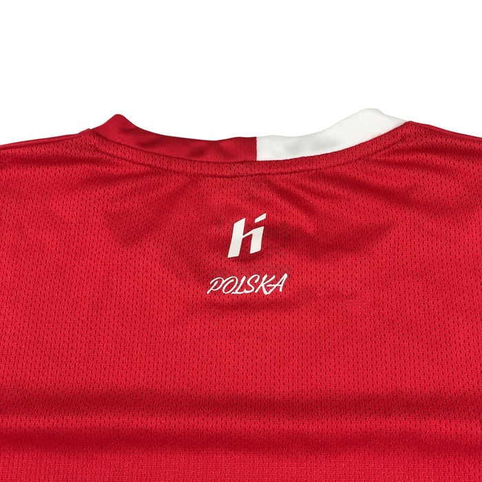Huari 12-13 years red white sports top