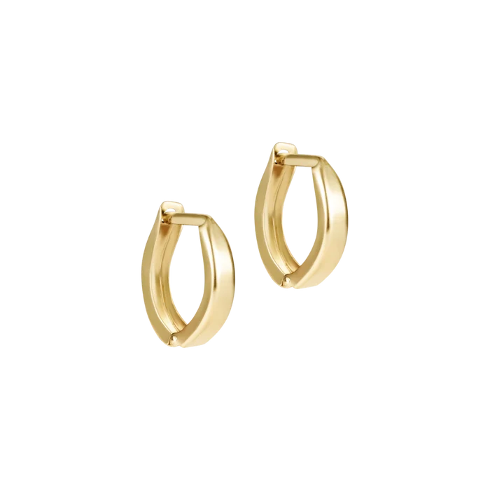 Huggie Gold 0.5" Hoop