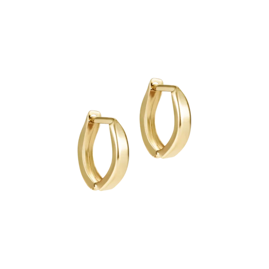 Huggie Gold 0.5" Hoop
