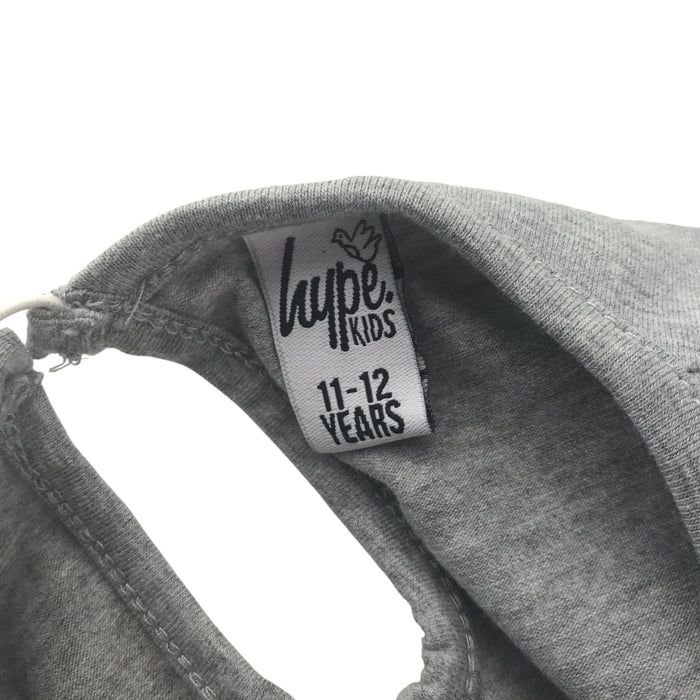 Hype 11-12 years grey sleeveless draw strings jumpsuit