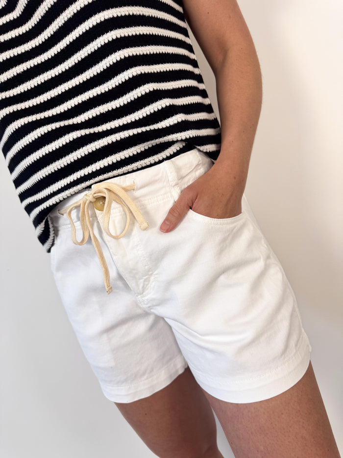 Idyll Tie Short - Chalk