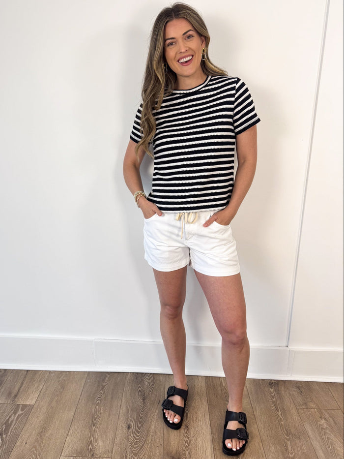 Idyll Tie Short - Chalk