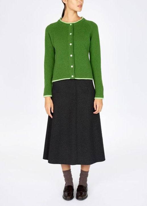 Ireland's Eye Killiney Cardigan - Wool Cashmere Blend | Meadow