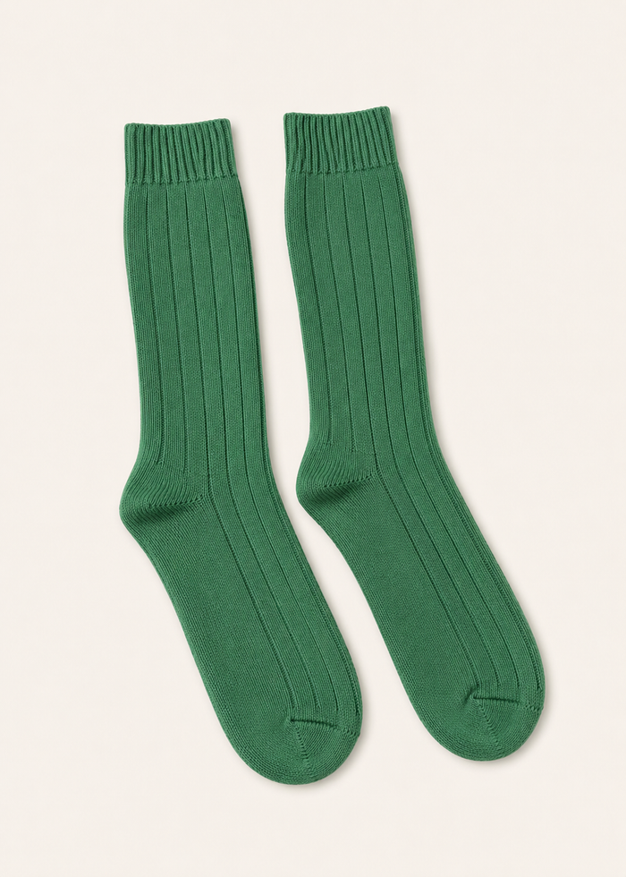 Irish Merino Wool Socks | Green