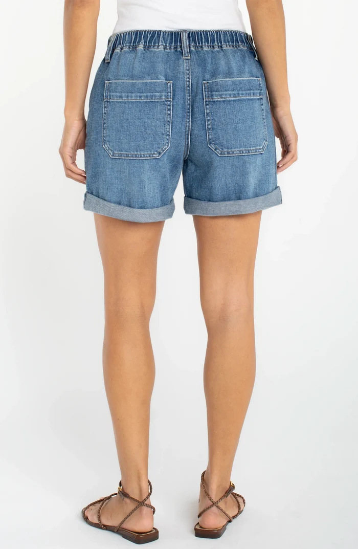 Isla Vista Rolled Cuff Elastic Shorts