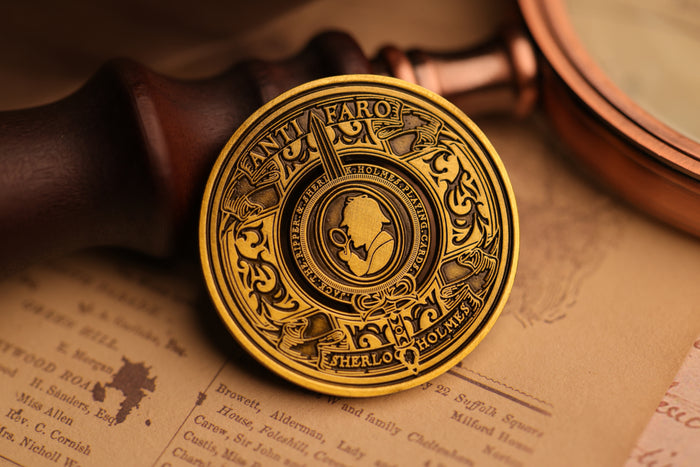Metal Collector's Coin of the Jack the Ripper and Sherlock Holmes Series