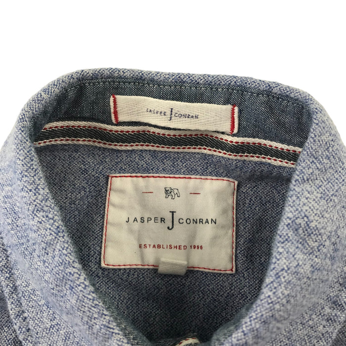 Jasper Conran 6-7 years blue buttoned cotton shirt
