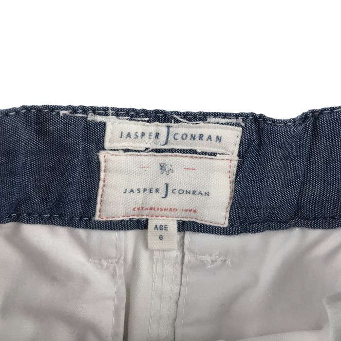Jasper J Conran 6 years white shorts