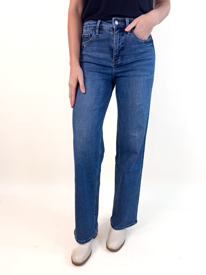 Vervet Jenny Tummy Control High Rise Denim – women's denim