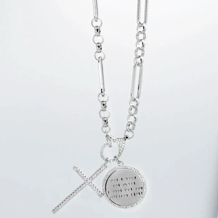 Jeremiah 29:11 Cross Necklace