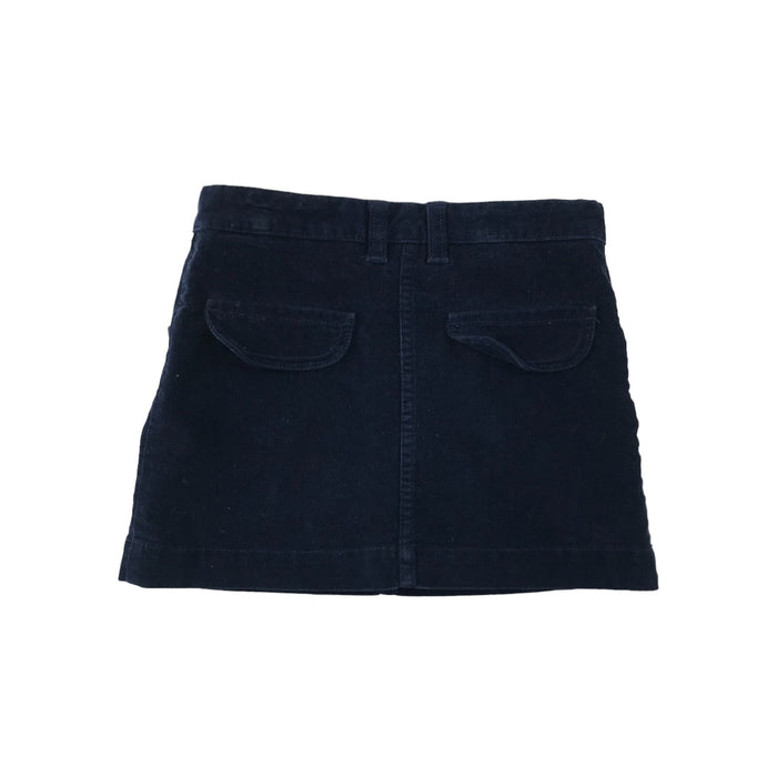 John Lewis Skirt Age 6 Navy Blue Corduroy