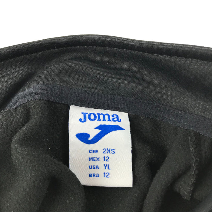 Joma 11-12 years black red half-zip sports top Victoria Park FC sweatshirt