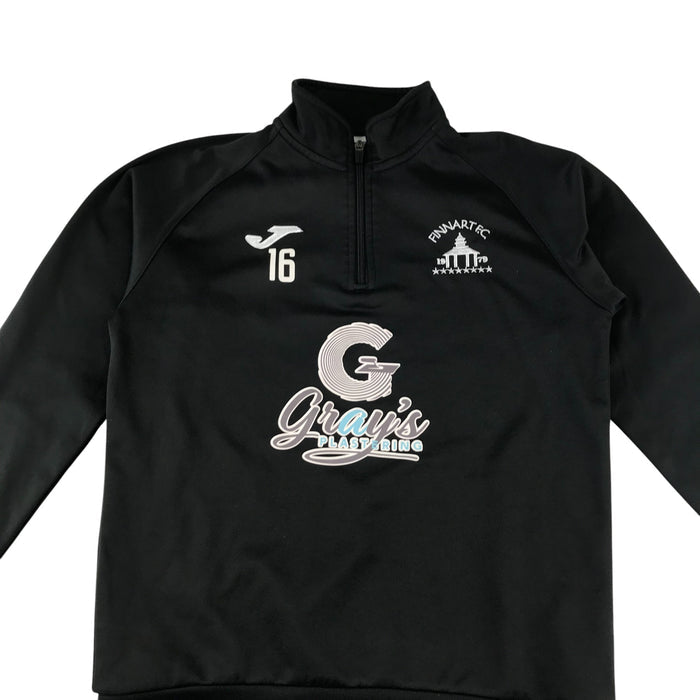 Joma 13-14 years black Finnart FC sport sweater