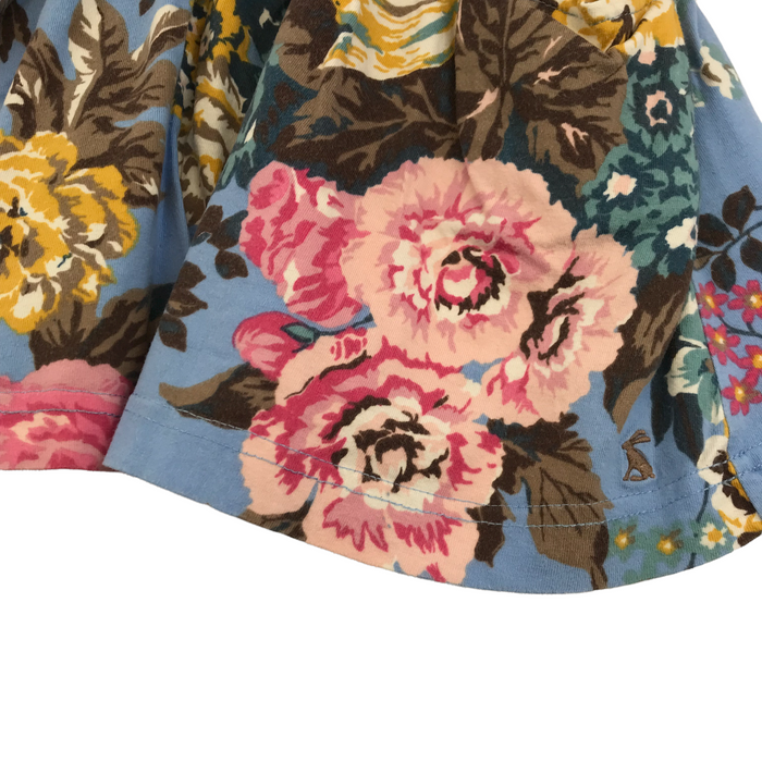 Joules 5-6 years blue floral skirt