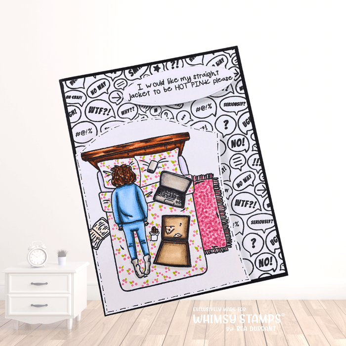 Just Ugh! Clear Stamps - Whimsy Stamps