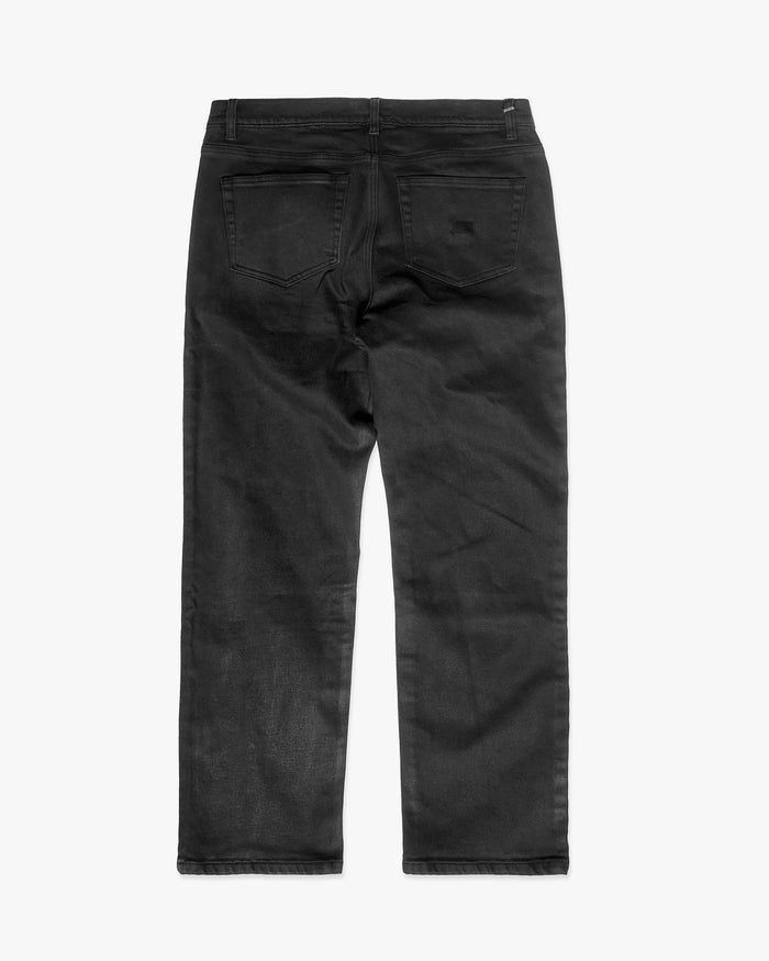 Matte black slim fit jeans – KREW K-Slim