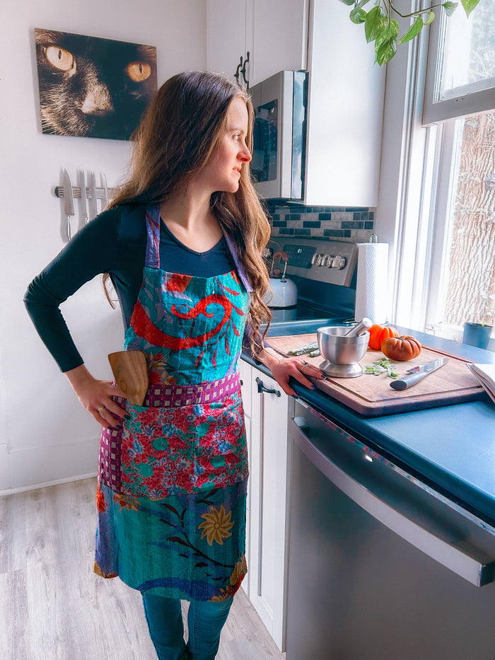Kantha Apron