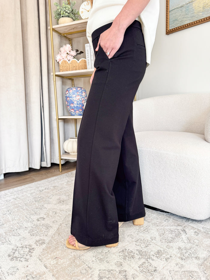 Liverpool Kayla Pull On Wide Leg Trouser – women's trousers