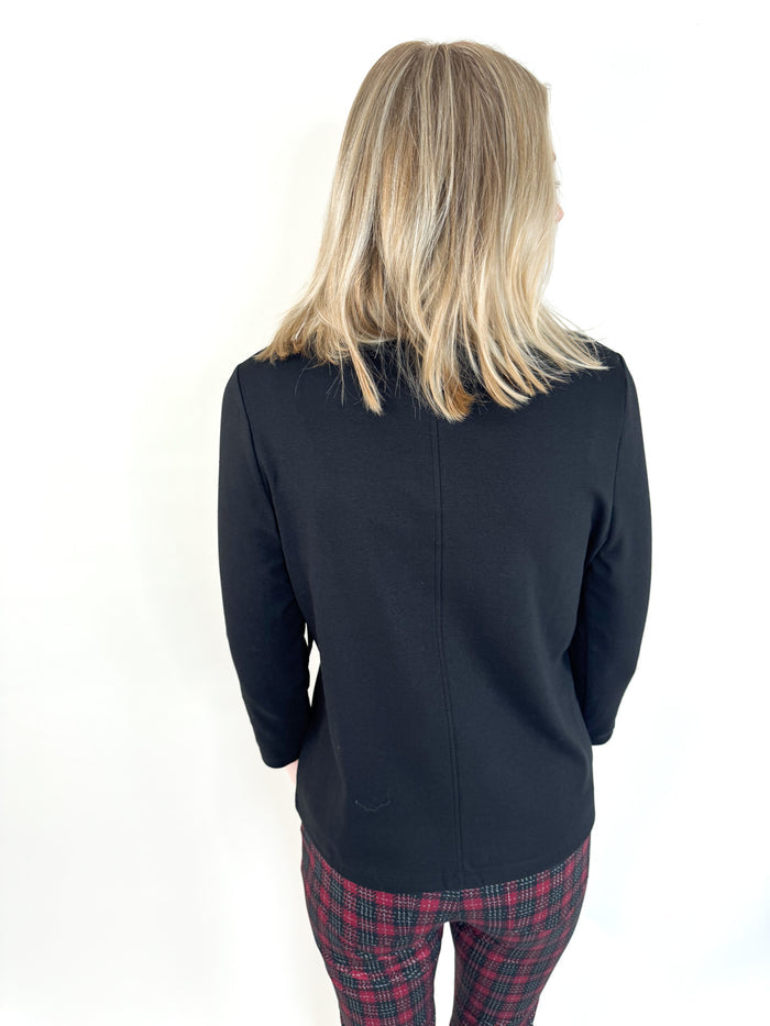 Kennedy 3/4 Sleeve Scoop Neck Top