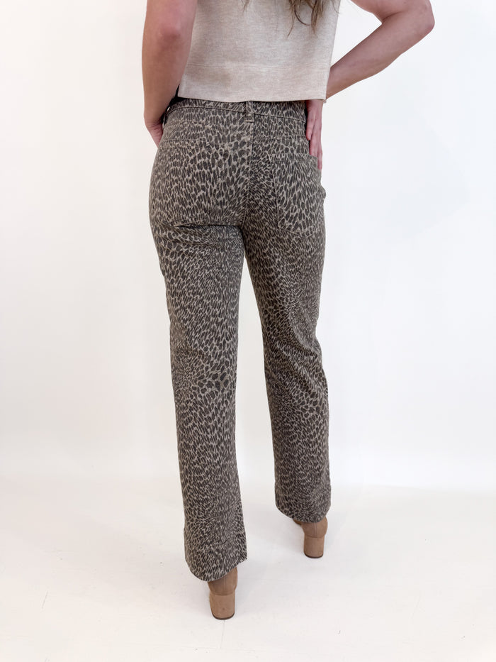 Kennedy Straight Leg Khaki Denim