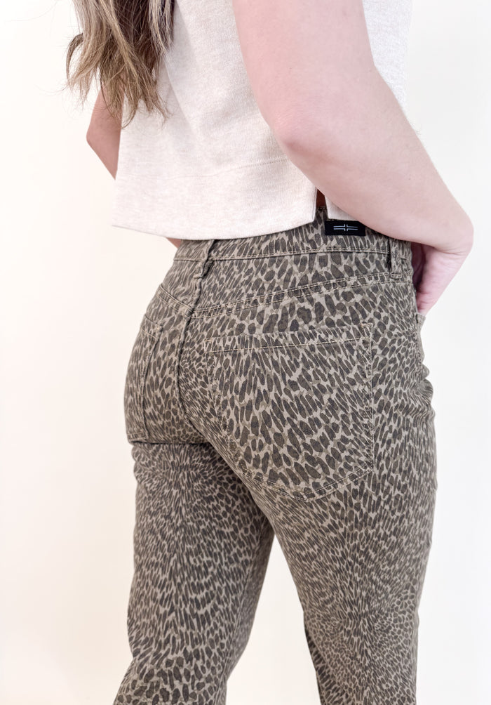 Kennedy Straight Leg Khaki Denim