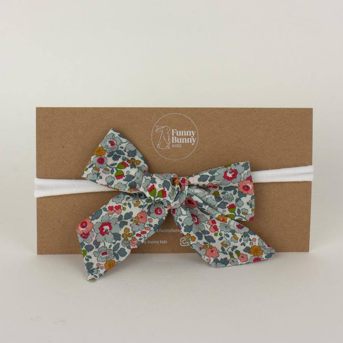 Funny Bunny Kids Kids Liberty Bow Headband - Imogen | Koop.co.nz