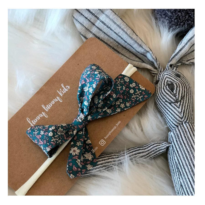 Funny Bunny Kids Kids Liberty Bow Headband - Imogen | Koop.co.nz