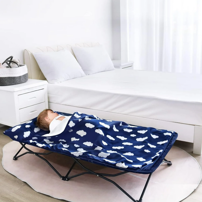 Kids Travel Friendly Preschool Daycare Nap Mat with Pillow