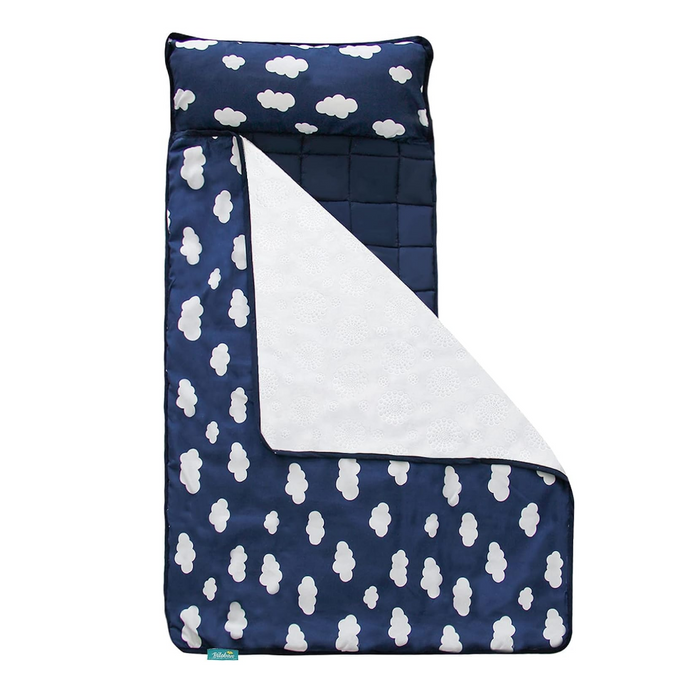 Kids Travel Friendly Preschool Daycare Nap Mat with Pillow
