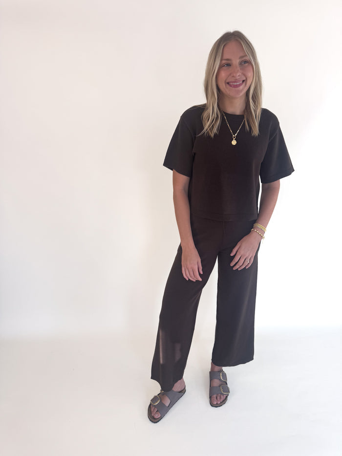 Kori Knit Wide Leg Pant