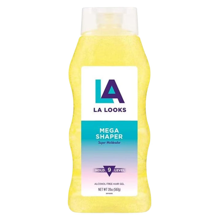 L.A. Looks Rock Hard Fixation Mega Hold Hair Styling Gel - 20 oz - 6 Pack