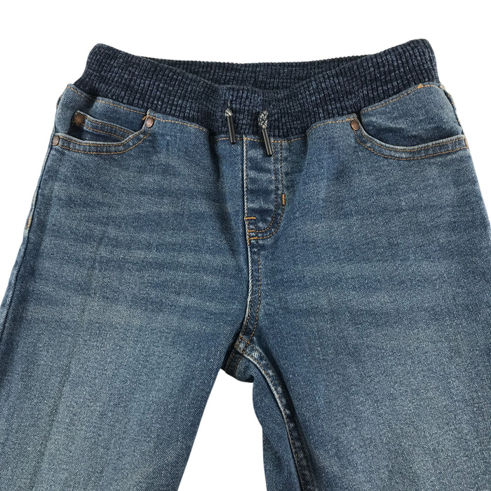 Lands End 7-8 years blue elasticated trouser
