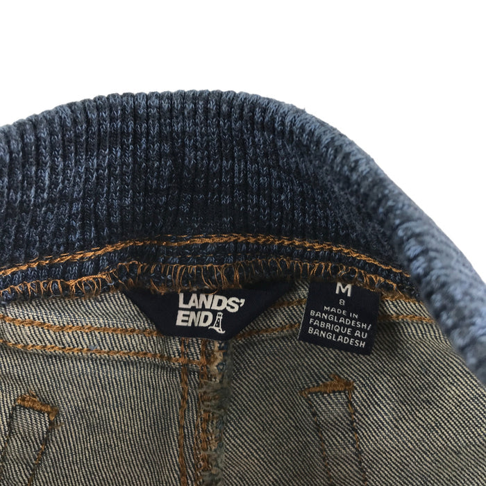 Lands End 7-8 years blue elasticated trouser