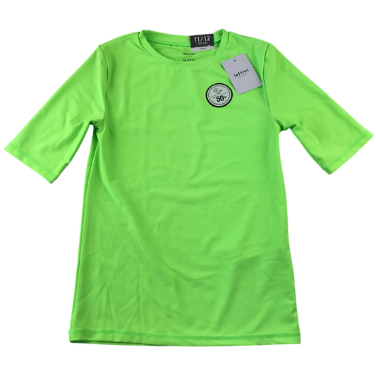 Preloved kids green swimwear top