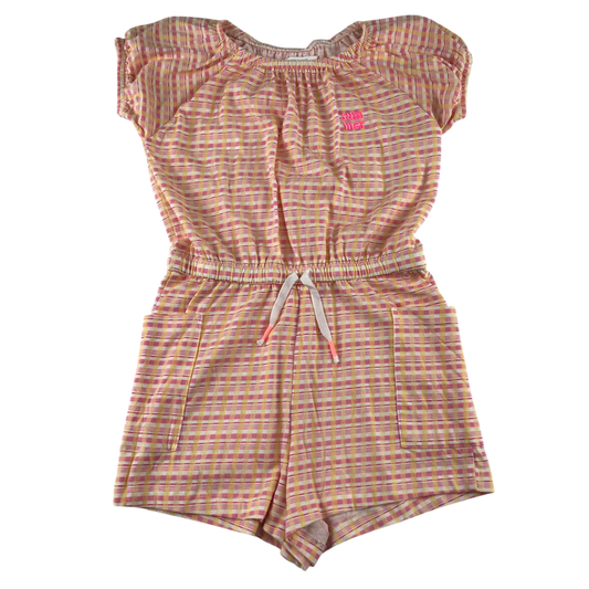 Leigh Tucker 7-8 years pink playsuit