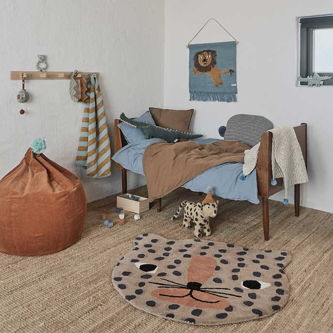 OYOY Leopard Rug (94cm) | Koop.co.nz