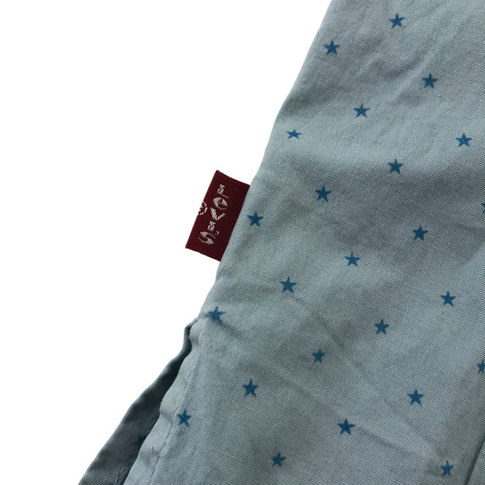 Levi's 12-14 years light blue short sleeve with stars buttoned shirt