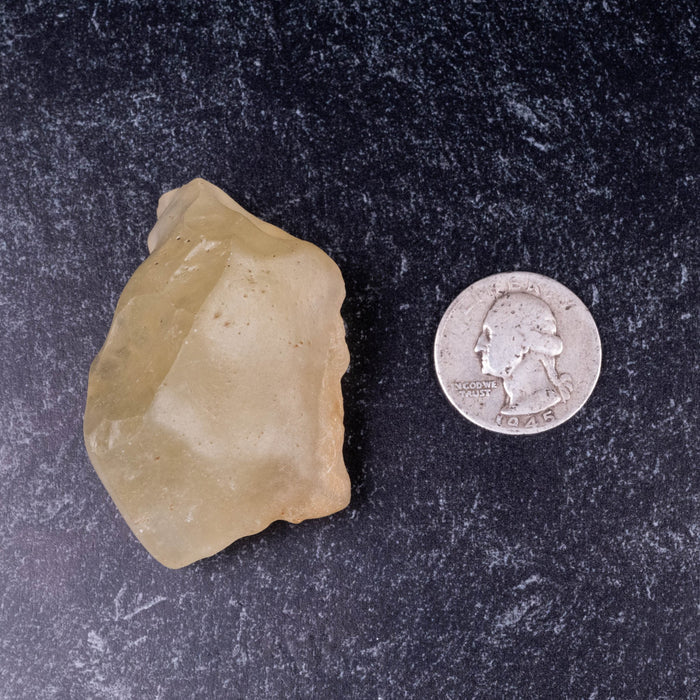 Libyan Desert Glass 45.43 g 52x42x35mm - InnerVision Crystals