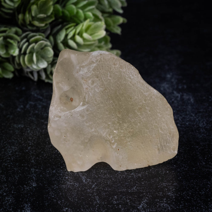 Libyan Desert Glass 59.56 g 45x44x38mm - InnerVision Crystals
