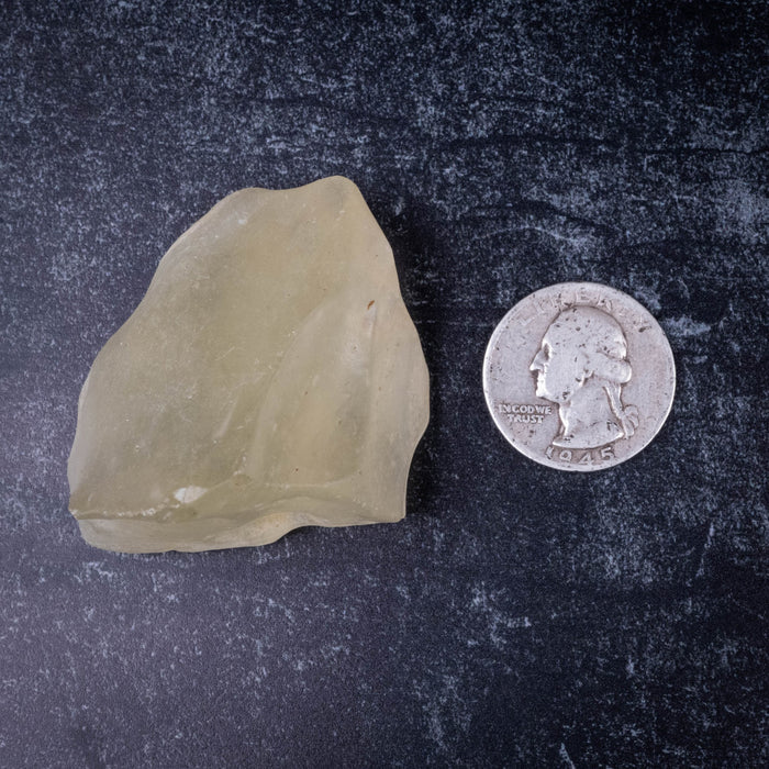 Libyan Desert Glass 59.56 g 45x44x38mm - InnerVision Crystals