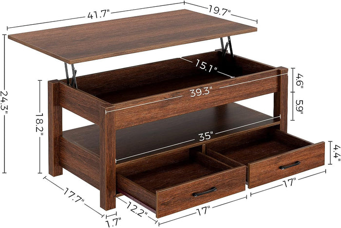Lift Top Coffee Table