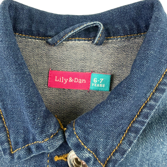 Lily&Dan 6-7 years blue denim jacket