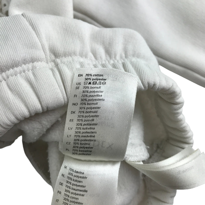Lindex 11-12 years white crewneck with lace sweater