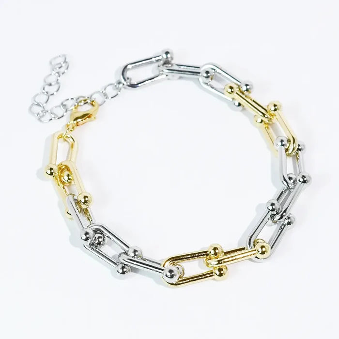 Link Up Mix Color Bracelet