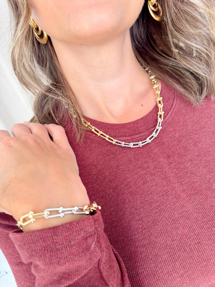 Link Up Mix Necklace