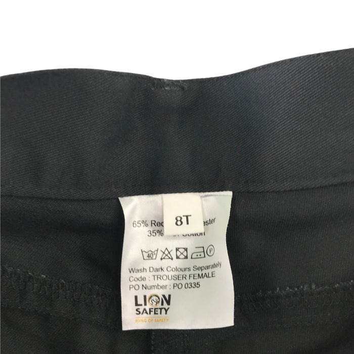 Lion Safety Woman's Trousers Black with belt loops