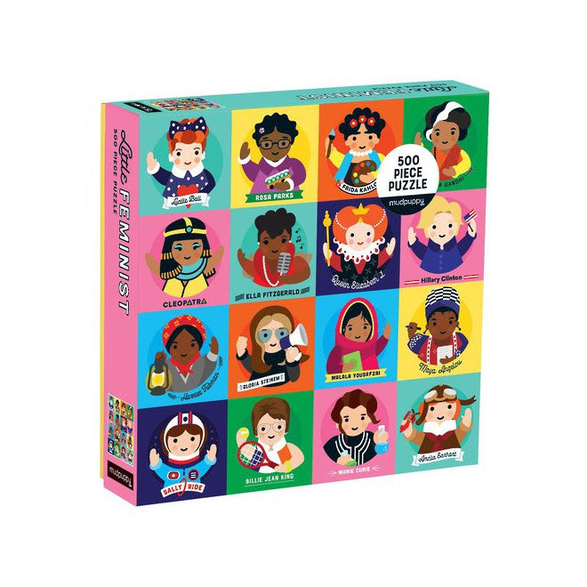 Mudpuppy Little Feminist Puzzle (500pc) | Koop.co.nz